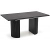 Halmar Jedálenský stôl Mordecai, čierna