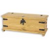 Drewmax Truhla KS702 Bílá patina včelí vosk