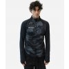 MAGLIA TECNICA HALF ZIP ARMY NERO/GRIGIO Tg. L