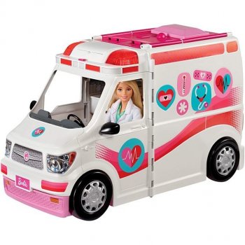 Mattel Barbie klinika na kolesách