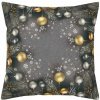 Forbyt Vianočná obliečka Ihličie a gule CYH5918C 40 × 40 cm