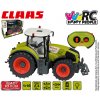 Happy People Traktor CLAAS na diaľkové ovládanie so svetlom