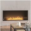 InFire | InFire - Vstavaný BIO krb 49,4x124,4 cm 6kW čierna | IF0077