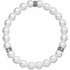Evolution Group perlový náramok bílý 33017.1