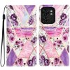 PROTEMIO 71471 ART Peňaženkový kryt pre Motorola Edge 40 PURPLE MARBLE