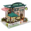 Dvěděti miniatura domečku Čas na kávičku