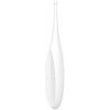 Vibrátor Satisfyer Twirling Fun White, silikónový bodový stimulátor