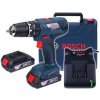 BOSCH Aku. vŕtací skrutkovač GSB 18V-21 - 2x2,0Ah - 06019H1178