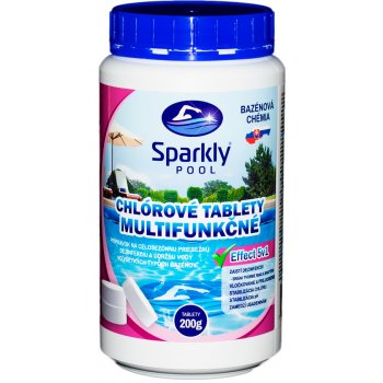 Sparkly POOL Chlórové tablety 5v1 multifunkčné Maxi 1 kg