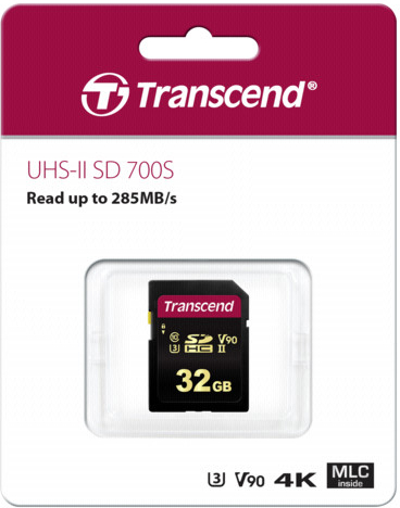 Transcend SDHC UHS-I U3 32GB SDC700S