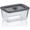 Dóza na potraviny skladovacie Aurelia sklo 20,0x14,5x9,0cm 1,4l KL-12645