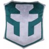 WORLD OF WARSHIPS - Zelené Logo, dekoračný vankúš (41 cm)