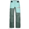 ORTOVOX 3L Ravine Shell dámske nohavice, arctic grey XS