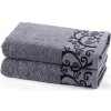 Súprava 2 ks froté uterákov VENEZIA sivá 50 x 100 cm