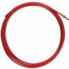 Teflónový bowden červený 3 m pre hliník/nerez ø 1,0 - 1,2 mm