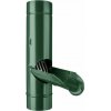Zachytávač vody so sitkom KJG pozink - farebný - RAL 6005 Machovo zelená, Ø 120 mm - RAL 6005 Machovo zelená - Ø 120 mm