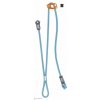 Petzl DUAL CONNECT ADJUST dvojitá slučka s 1 nastaviteľným ramenom, modrá