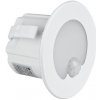 Svietidlo pozičné LED DPM YCB178W-PIR 1,2W/4000K biele 230V okrúhle