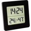 30.5038.01 TFA digitálny teplomer s vlhkomerom, čierny