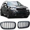 Angeleyes BMW X5 F15/X6 F16 športová čierna lesklá maska s dvojitými lištami