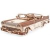 Ugears 3D drevené mechanické puzzle VM-05 Auto (50's convertible)