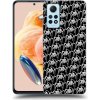 Picasee silikónový čierny obal pre Xiaomi Redmi Note 12 Pro 4G - Separ - White On Black 2