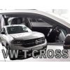 VW T-Cross od 2019 (predné) - deflektory Heko