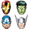 Procos Masky Avengers mix 4 vzorov 6 ks