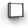 Lutec 5195404118 LED vonkajšie nástenné svietidlo Qubo 1x9,5W | 850lm | 4000K | IP54