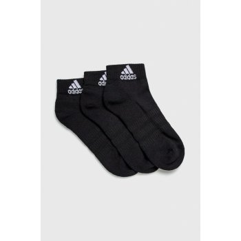 adidas ponožky Performance CUSH ANK 3 PÁRY Čierna