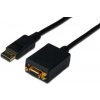 Digitus Adaptérový kabel DisplayPort, DP - HD15, AK-340403-001-S
