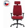 Powerton Kancelárske ergonomické kreslo Jana, Červené