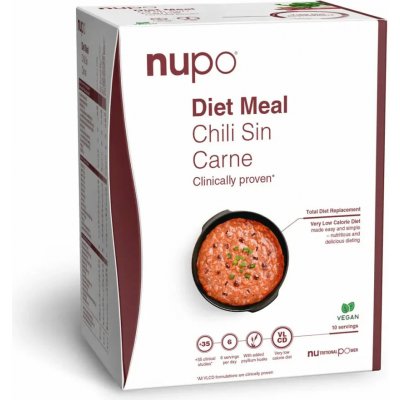 Diétne jedlo Nupo – Chili Sin Carne , 10 porcií, 340 g