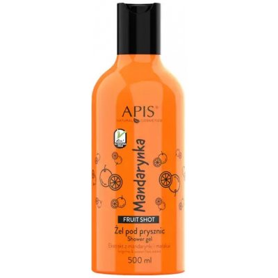 Apis Fruit Shot Mandarínkový sprchový gél 500 ml