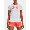 Under Armour Dámske tričko UA SPORTSTYLE LOGO SS Biela XS