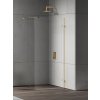 New Trendy Eventa Gold Shine stena sprchového kúta walk -in 90 cm zlatá lesklý/sklo priehľadné EXK-4840