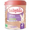 BABYBIO Optima 2 Pokračovacie dojčenské mlieko od 6-12 mesiacov BIO 800 g