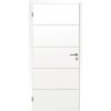 Solodoor bezfalcové Snow 4 plné biele 90 Ľ