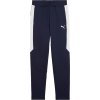 Dámske tepláky Puma, TEAMEVOSTRIPE PANTS W tmavo modrá,Biela XL