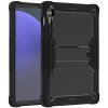 Techsuit Ochranný kryt Rugged TabShell + ochranná fólia na displej - Samsung Galaxy Tab S9 Plus - Čierna