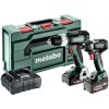 Metabo Náradie - 18V AKU súprava vŕtacieho skrutkovača a rázového uťahovača, 1x aku 2,0 Ah a 1x aku 4,0 Ah LiPower, nabíjačka 685194000