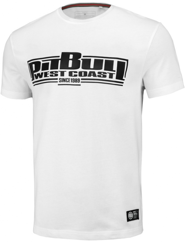 PitBull West Coast tričko pánske Classic boxing 190 white