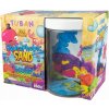 TUBAN Hydrofóbny piesok Set 5 farieb s akváriom
