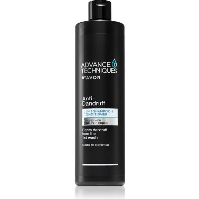 Avon Advance Techniques Anti-Dandruff šampón a kondicionér 2 v1 proti lupinám 400 ml