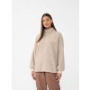 4F 4FAW23TFLEF140 BEIGE Dámska fleecová mikina US M