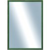 DANTIK - Zrkadlo v rámu, rozmer s rámom 50x70 cm z lišty Inclinata colori zelená (3138)