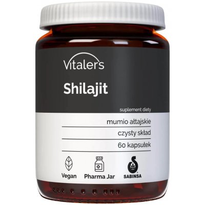 Vitaler's Shilajit 400 mg 60 kapsúl