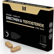 Blackbull By Spartan Erectmen & Testosteride Desire + Virility For Men 10 Tablets