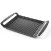 Hendi 629130 Grilovacia platňa pre indukčné sporáky ryhovaná 390 x 260 x 35 mm