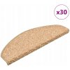 Podložky na schody 30 ks Zlaté 65x21x4 cm